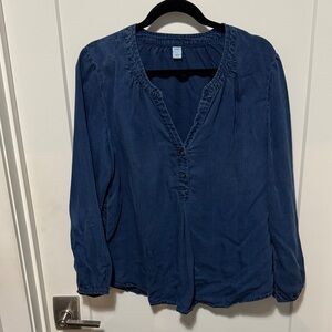 Old Navy L Women's Blue Blouse